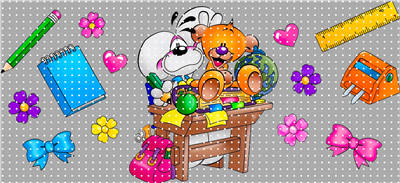 16oz Cartoon-T  3336
